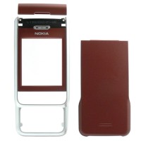 originální přední kryt + kryt baterie + kryt atény Nokia 3230 red