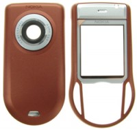 originální přední kryt + kryt baterie Nokia 6630 orange
