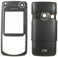 originální sada 3 krytů Nokia 6680 all black