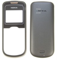 originální přední kryt + kryt baterie Nokia 1202 black