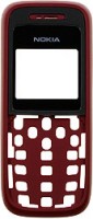 originální přední kryt Nokia 1208 red