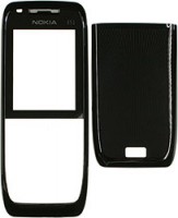 originální přední kryt + kryt baterie Nokia E51 black steel