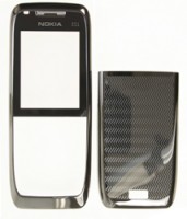 originální přední kryt + kryt baterie Nokia E51 grey steel