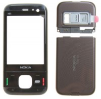 originální přední kryt + kryt baterie + kryt antény Nokia N85 copper