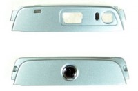originální kryt zapínacího tlačítka + spodní kryt Nokia N95 silver