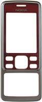 originální přední kryt Nokia 6300 red