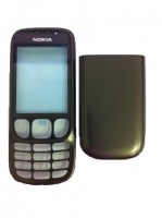 originální přední kryt + kryt baterie Nokia 6303c brown