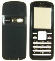 originální přední kryt + kryt baterie Nokia 6080 black gold