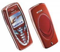 originální přední kryt + kryt baterie Nokia 7210 SKR-247 red