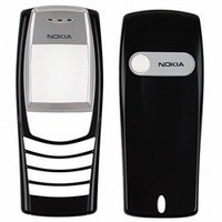 originální přední kryt + kryt baterie Nokia 6610i black