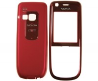 originální přední kryt + kryt baterie Nokia 3120c red