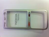 originální přední kryt Nokia N73 silver TIM / SoftBank
