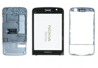 originální přední kryt + sklíčko LCD + slide - vysouvací mechanismus Nokia N96 SWAP