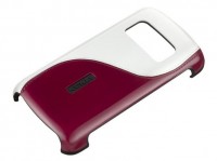 originální pouzdro Nokia CC-3010 white red pro C6-01