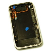 originální kryt baterie + dekorační rámeček Apple iPhone 3GS 32GB black včetně zapínacího tlačítka + tlačítek hlasitosti