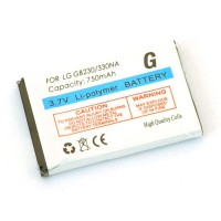 neoriginální baterie LG GB230 / 330NA Li-Pol 750mAh pro GB220, GB230 Julia (kompatibilita jako LGIP-330NA)