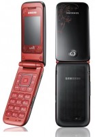 Samsung E2530 La Fleur scarlet red