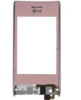 originální sklíčko LCD + dotyková plocha + přední kryt LG GT540 pink
