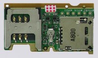 originální čtečka SIM karty + čtečka paměťové karty M2 Sony Ericsson W302