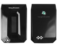 originální přední kryt + kryt baterie Sony Ericsson Jalou F100 onyx black