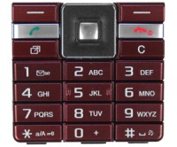 originální klávesnice Sony Ericsson Naite J105i ginger red