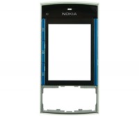 originální přední kryt Nokia X3 light blue