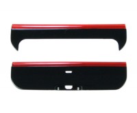 originální horní kryt Nokia X6 black red