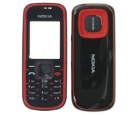 originální přední kryt + kryt baterie Nokia 5030 red
