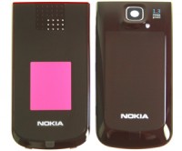 originální přední kryt + kryt baterie Nokia 2720f red
