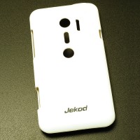 Jekod zadní kryt HTC Evo 3D bílá + ochr.folie