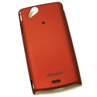Jekod zadní kryt Sony Ericsson X12 Arc červená + ochr.folie