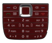originální horní klávesnice Nokia E75 red
