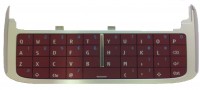 originální klávesnice Nokia E75 red QWERTY