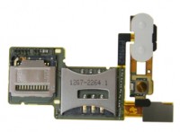 originální flex kabel čtečky SIM + paměťové karty Sony Ericsson C902