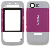 originální přední kryt + kryt baterie Nokia 5300 pink