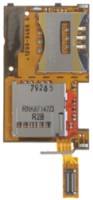originální flex kabel čtečky SIM + paměťové karty Sony Ericsson K770i