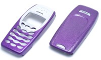 originální přední kryt + kryt baterie Nokia 3410 Dragonfly violet