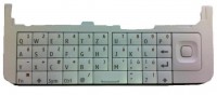 originální klávesnice Nokia C6 white spodní QWERTZ