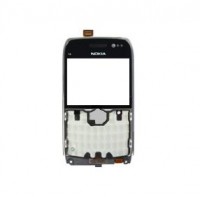 originální sklíčko LCD + dotyková plocha + přední kryt Nokia E6-00 black