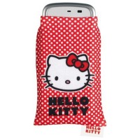 Hello KITTY ponožka červená HELLOSOCKS2NHT