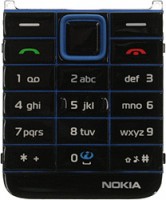 originální klávesnice Nokia 3500c blue