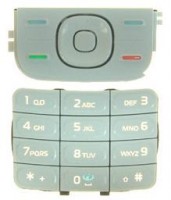 originální klávesnice Nokia 5200, 5300 vrchní + spodní white