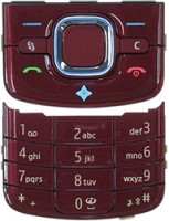 originální klávesnice Nokia 6210n vrchní + spodní red