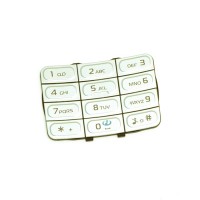 originální klávesnice Nokia 5200, 5300 spodní silver