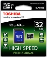 MicroSDHC 32GB Toshiba UHS-1