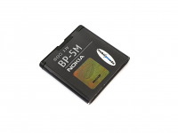 originální baterie Nokia BP-5M Li-Ion 900mAh pro 5610 XM, 5700 XM, 6110 N, 6220c, 6500s, 7390, 8600 Luna