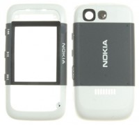 originální přední kryt + kryt baterie Nokia 5300 darkgrey