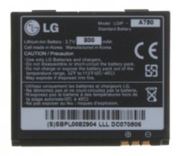 originální baterie LG LGIP-A750 pro KE820, KE850(Prada), KG99, KE800 Chocolate Li-Ion 800mAh