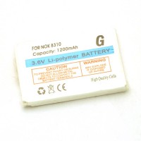  baterie Nokia 8310 Li-Pol 1200mAh pro 5210, 6510, 7650, 8210, 8250, 8310, 8850, 8890, 8910