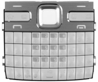 originální klávesnice Nokia E72 white QWERTY